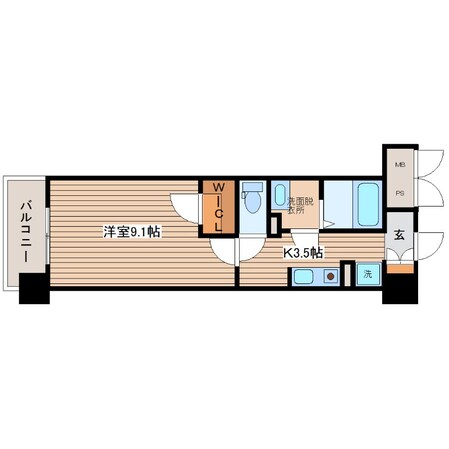 第31友建ビルの物件間取画像